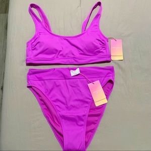 Stoney Clover Lane x Target | Ribbed 2pc Bikini Lg
